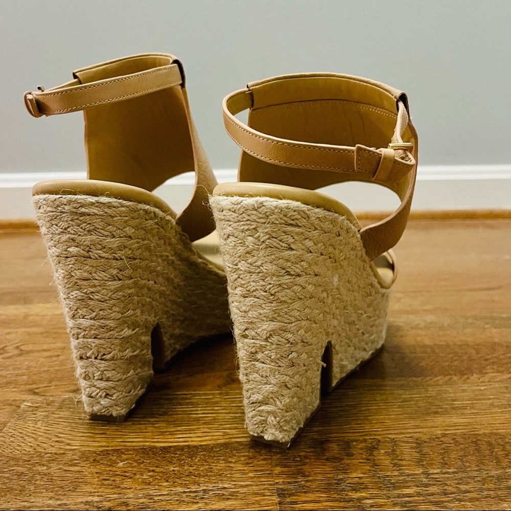 Cole Haan x Nike Air Cutout Espadrille Wedge Sandal - Picture 2 of 5